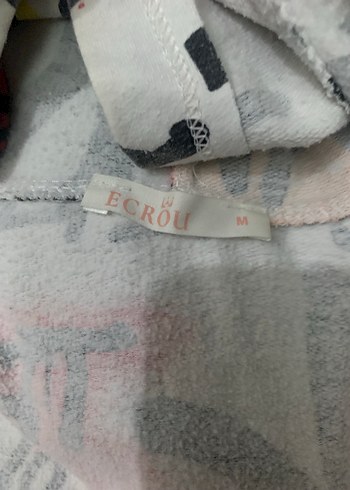 Renkli Baskılı Kapüşonlu Sweatshirt - Görsel 3