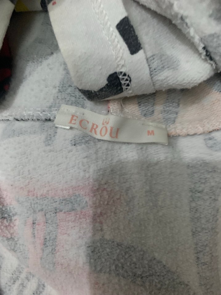 Renkli Baskılı Kapüşonlu Sweatshirt - Görsel 3