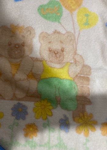 Pastel Baskılı Çocuk Battaniyesi - Görsel 2