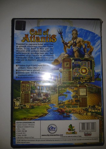 Call of Atlantis PC -Tiglon Sıfır Jelati - Görsel 2