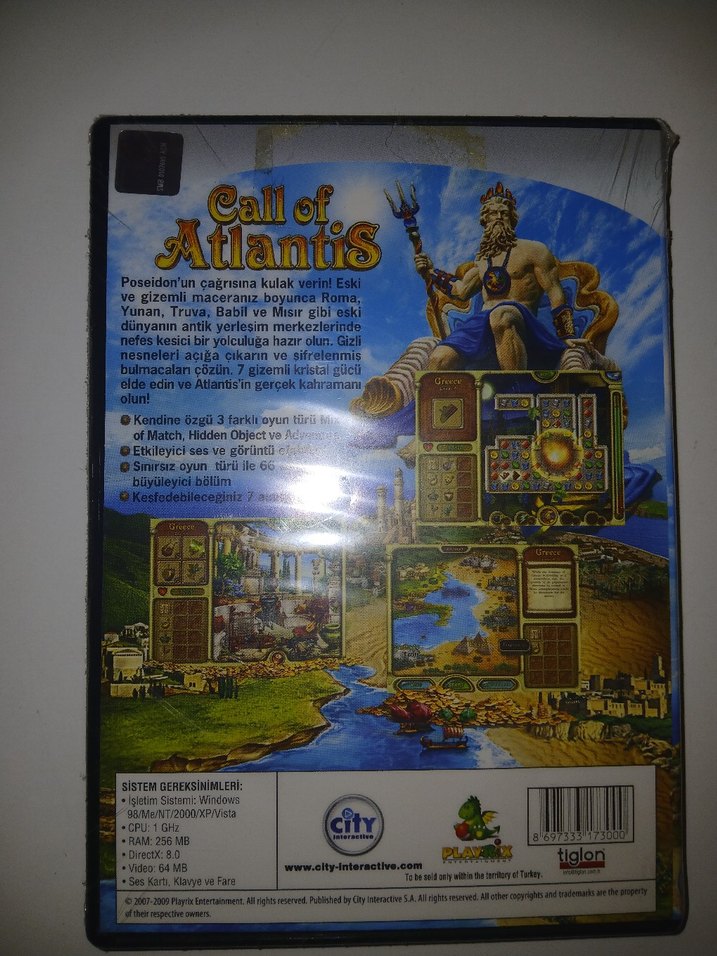 Call of Atlantis PC -Tiglon Sıfır Jelati - Görsel 2
