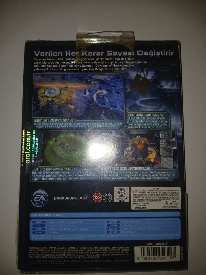 Darkspore PC -Jelatinli -EA&Maxis -Aral - Görsel 3