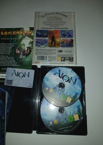 AION Oyun CD Seti Orjinal KOLEKSİYONLUK METAL KUTULU  Tam Set - Görsel 4