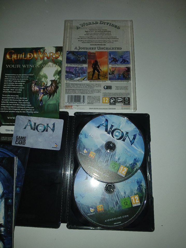 AION Oyun CD Seti Orjinal KOLEKSİYONLUK METAL KUTULU  Tam Set - Görsel 4