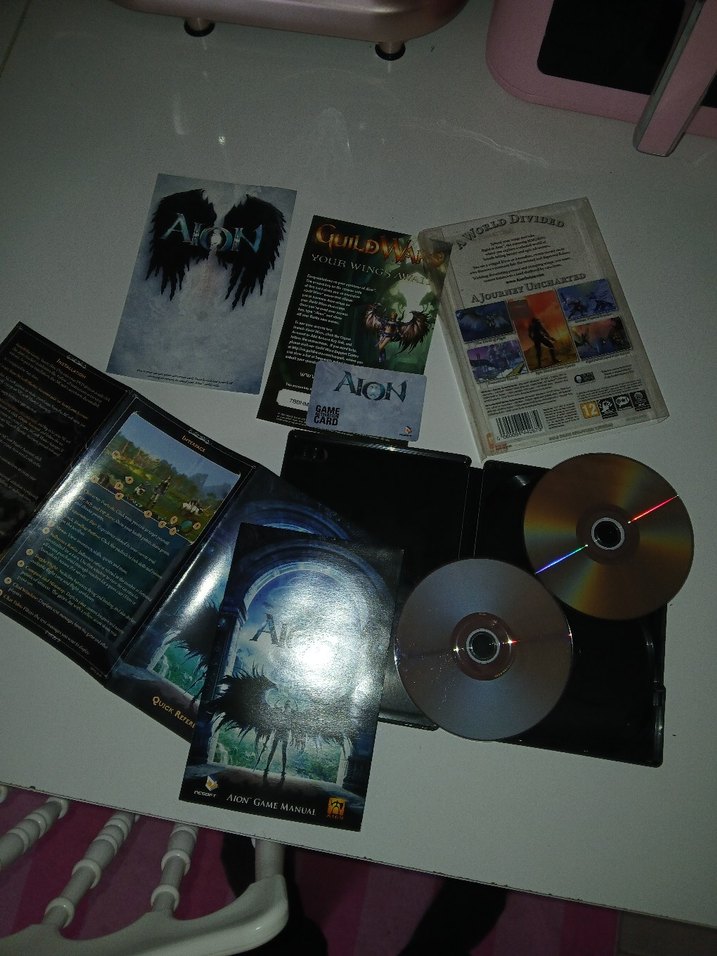 AION Oyun CD Seti Orjinal KOLEKSİYONLUK METAL KUTULU  Tam Set - Görsel 3