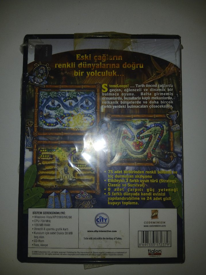 StoneLoops! of Jurassica PC Sıfır Tiglon - Görsel 2