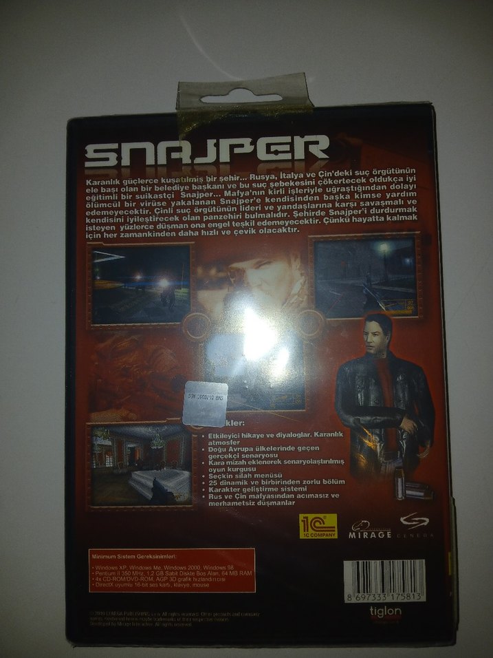 FABRİKA ÇIKIŞLI SIFIR] Snajper PC KOLEKSİYON - Görsel 2