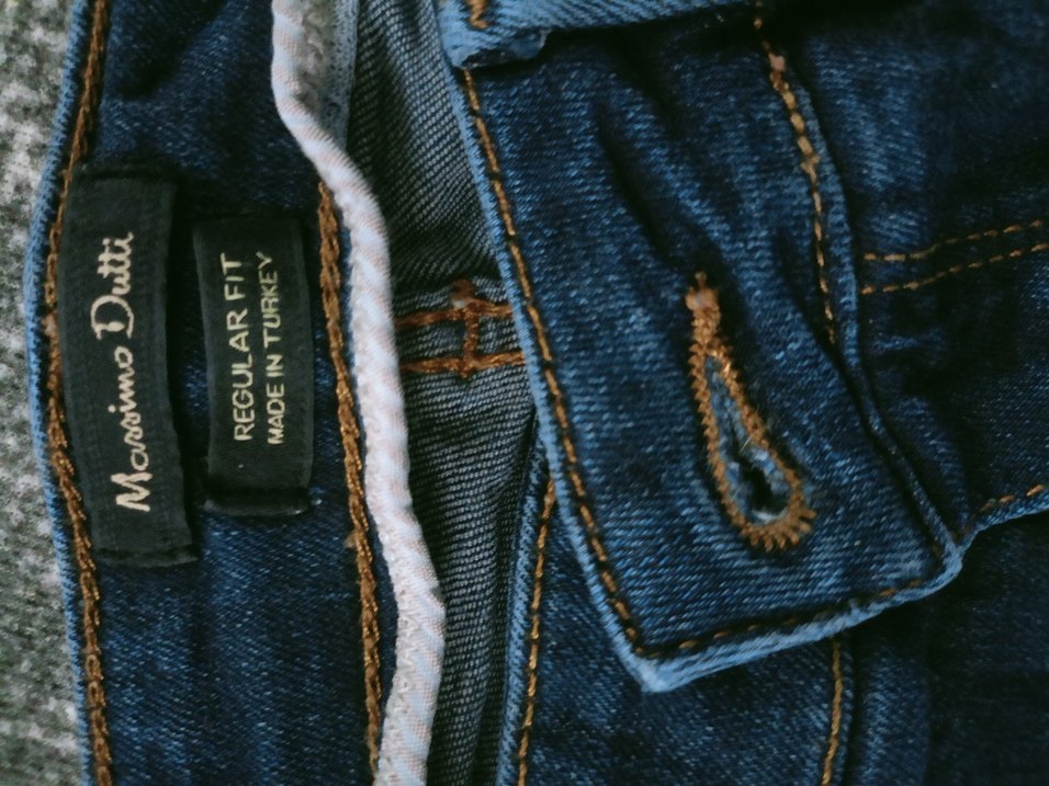 Kadın Lacivert Midi Kot Pantolon - Görsel 2