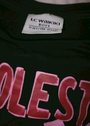 Kız Çocuk Siyah Baskılı Sweatshirt - Görsel 2