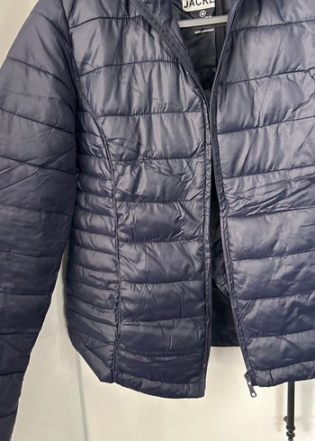 Fermuarlı Lacivert Kadın Ceket - Görsel 2