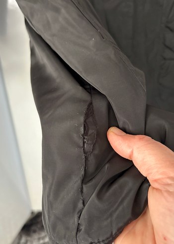 Kürklü Siyah collezıone Kadın Mont - Görsel 4