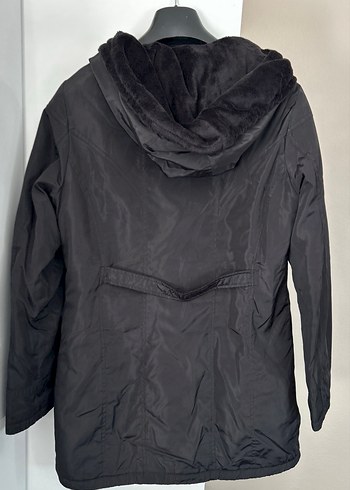 Kürklü Siyah collezıone Kadın Mont - Görsel 6