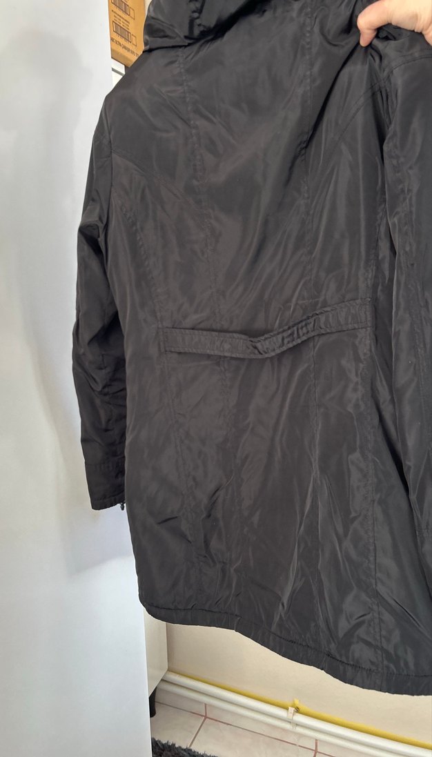 Kürklü Siyah collezıone Kadın Mont - Görsel 5