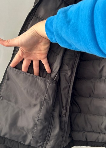 Erkek Siyah Fermuarlı Street Wear Ceket - Görsel 5