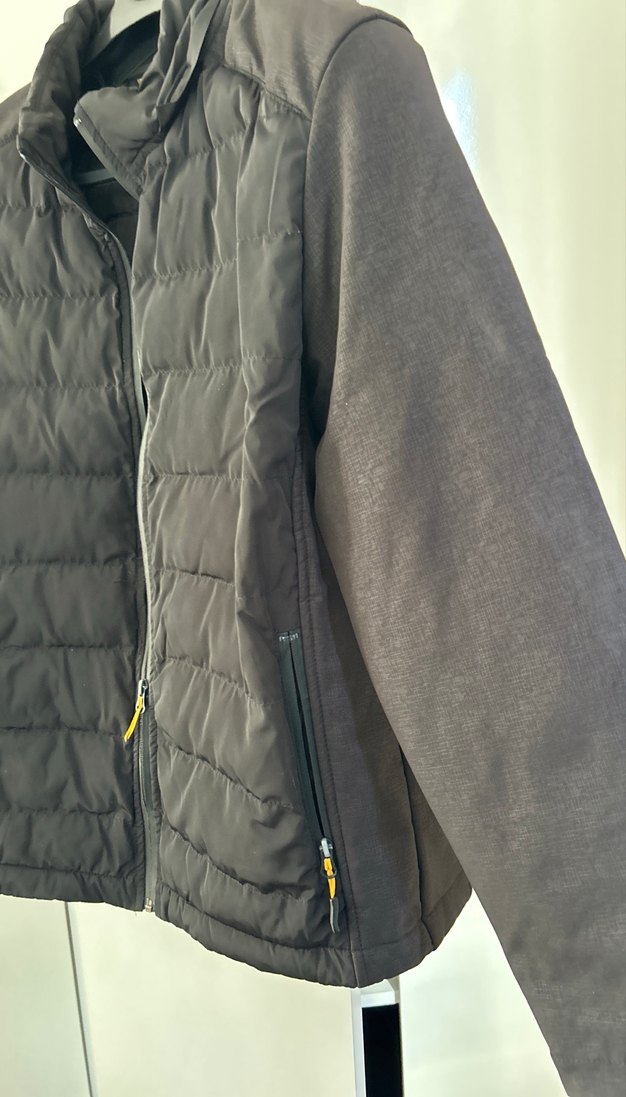 Erkek Siyah Fermuarlı Street Wear Ceket - Görsel 2