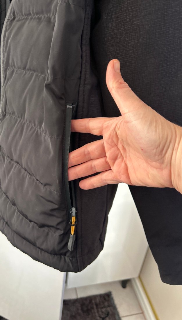 Erkek Siyah Fermuarlı Street Wear Ceket - Görsel 3