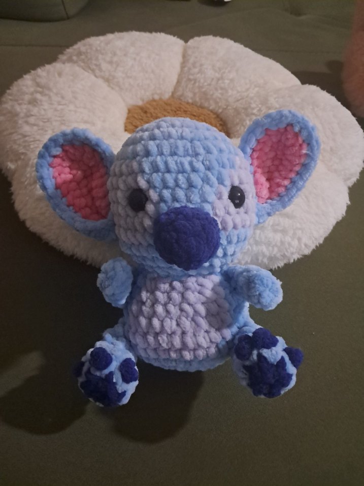 Pastel Mavi Peluş Koala Oyuncak - Görsel 2