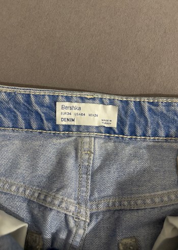 Bershka Kot Şort - Görsel 4