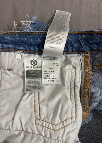 Levis 501 Kot Şort - Görsel 5