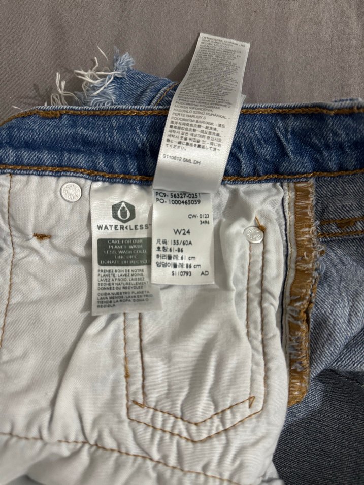 Levis 501 Kot Şort - Görsel 5