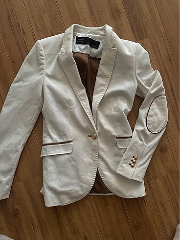 Zara ceket blazer beyaz