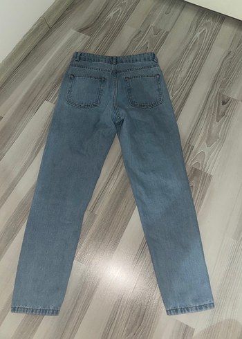 Mavi Midi Denim Kadın Jean - Görsel 2