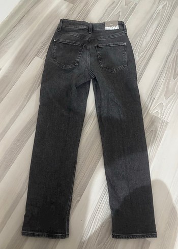 Mavi normal Kesim Kadın Denim Pantolon - Görsel 9