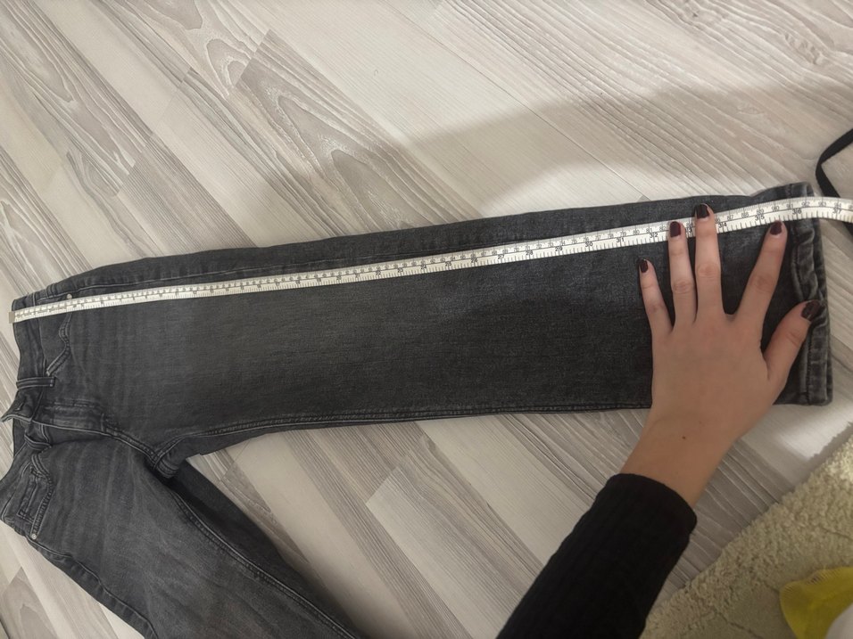 Mavi normal Kesim Kadın Denim Pantolon - Görsel 4