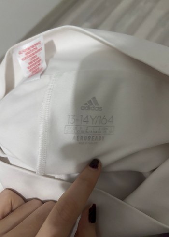 Beyaz Adidas Tenis Spor Mini Etek - Görsel 3