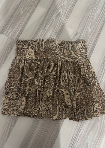 Camel Renkli Etek - Görsel 4