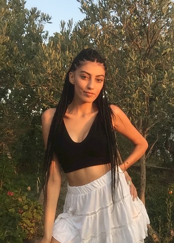 Dantel Detaylı Beyaz Mini Etek - Görsel 2