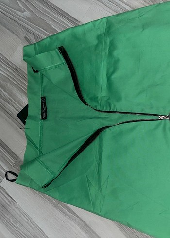 Parlak Yeşil Mini Etek - Görsel 2