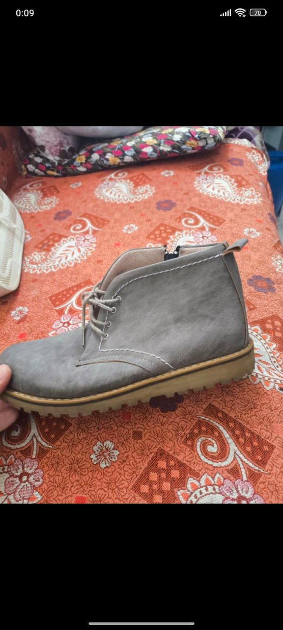 Deri Kahverengi Bağcıklı Erkek Bot - Görsel 4