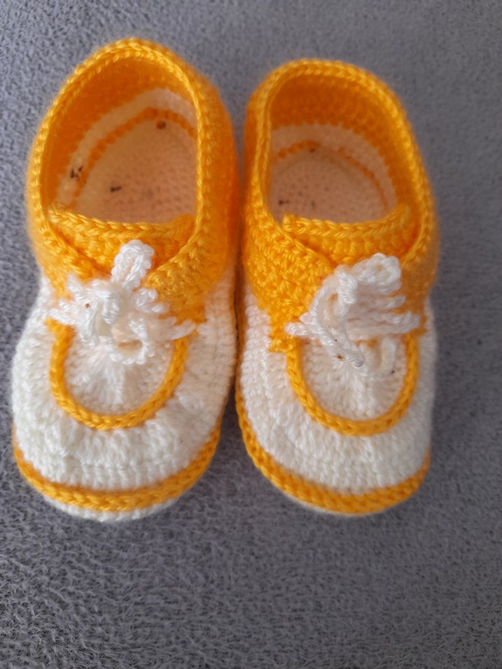 Renk Renk Bebek Örgü Patik - Görsel 5