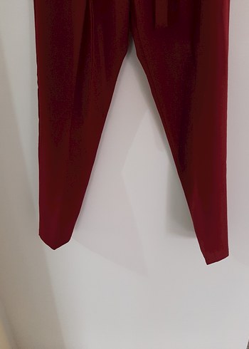 36 Beden bordo Renk kumas pantolon