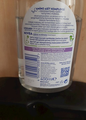 nivea makyaj temizleme suyu - Görsel 3