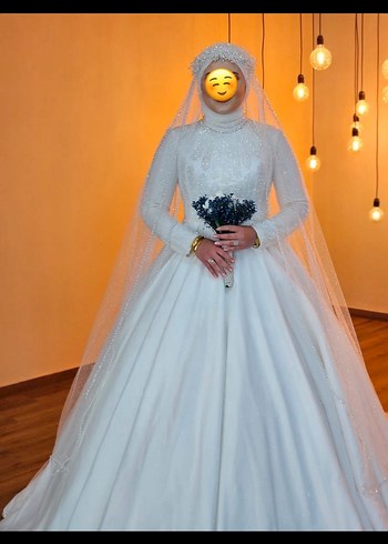 Özel dikim taşlı gelinlik - Görsel 2