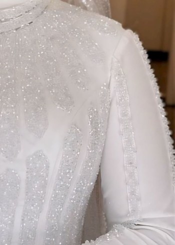 Özel dikim taşlı gelinlik - Görsel 4