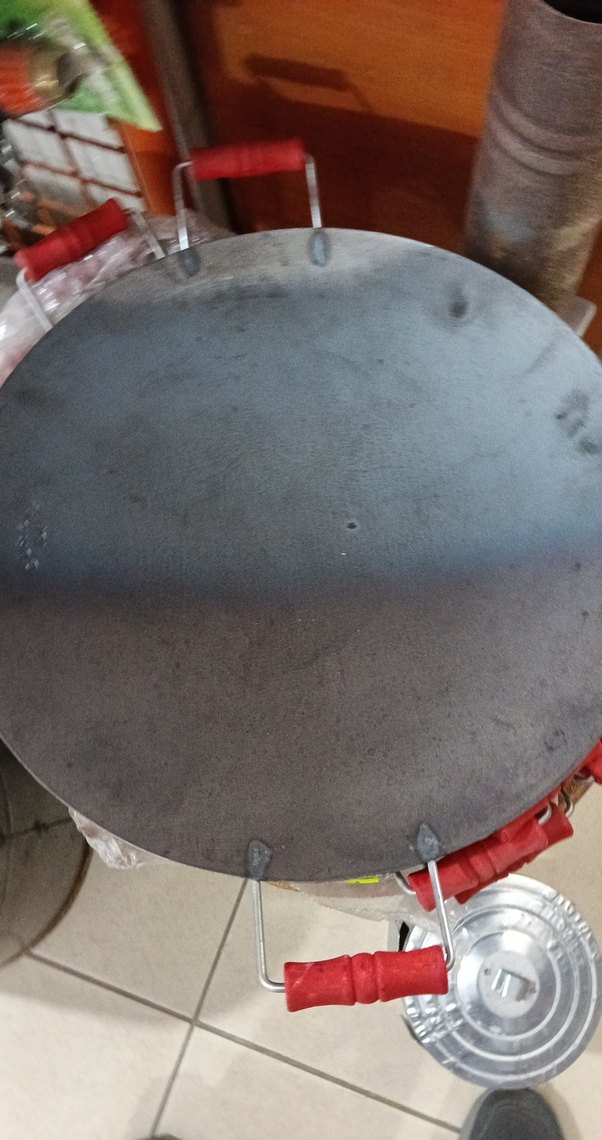 Gri Yuvarlak Tava - Görsel 2