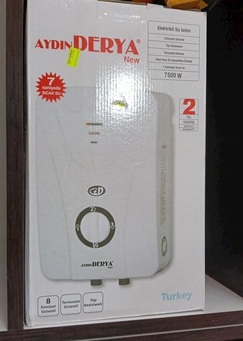 Aydın Derya Beyaz Elektrikli Su Isıtıcısı - Görsel 3