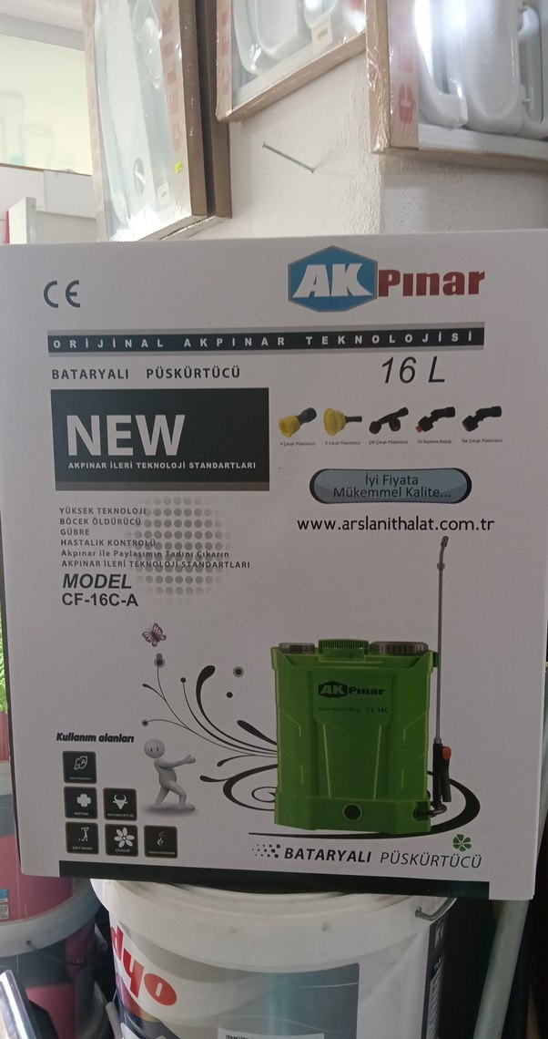 16L Akpınar Bataryalı Püskürtücü - Görsel 2