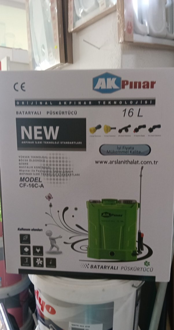 16L Akpınar Bataryalı Püskürtücü - Görsel 3