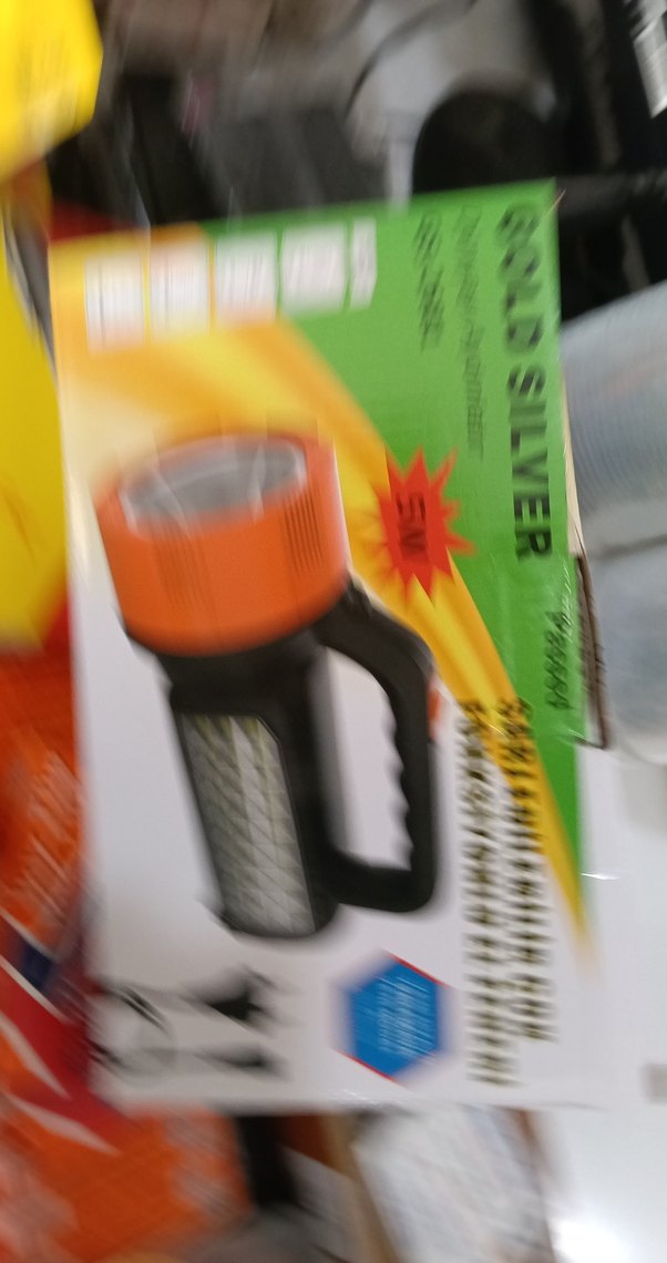 Çok Fonksiyonlu Turuncu El Feneri 5W - Görsel 4