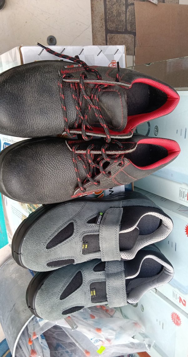 Gri Desenli Erkek Outdoor Ayakkabısı Velcro - Görsel 3