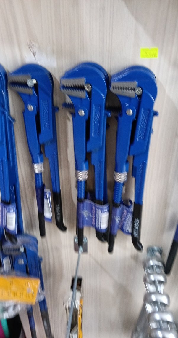 Mavi Ayarlanabilir Boru Anahtarı - Görsel 3