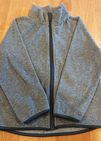 Mavi Fermuarlı Erkek Çocuk Ceketi - Görsel 4