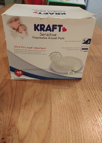 KRAFT Ultra İnce Emici Göğüs Pedi 48'li - Görsel 2
