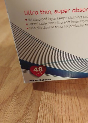 KRAFT Ultra İnce Emici Göğüs Pedi 48'li - Görsel 4