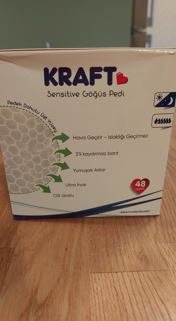 KRAFT Ultra İnce Emici Göğüs Pedi 48'li - Görsel 3