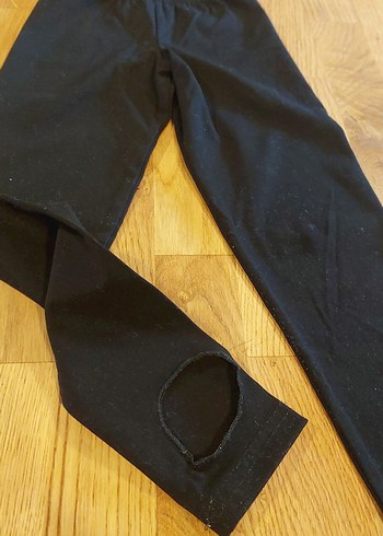 Siyah Kız Çocuk Jimnastik Tayt - Görsel 2